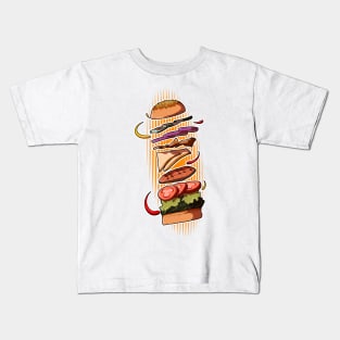 Cool Burger Kids T-Shirt